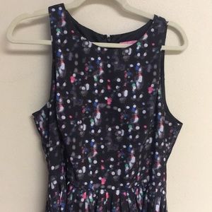 Abstract dot dress